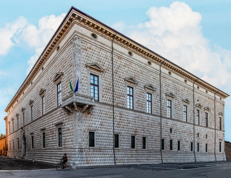 Palazzo dei Diamanti a Ferrara.